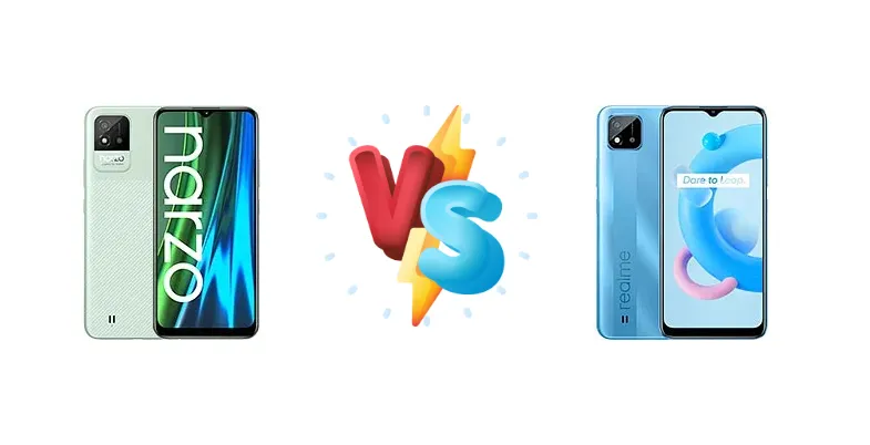 Realme Narzo 50i vs Realme C20