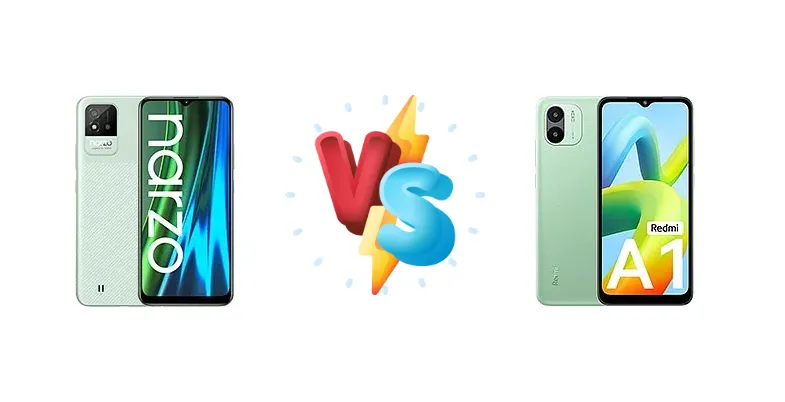 Realme Narzo 50i vs Xiaomi Redmi A1