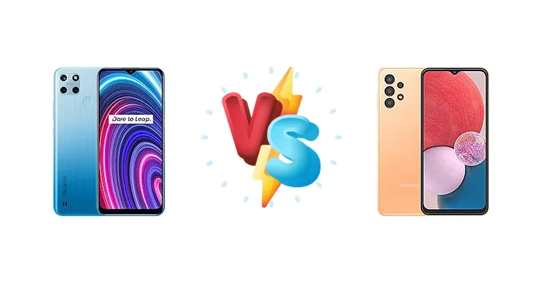 Realme C25Y vs Samsung Galaxy A13