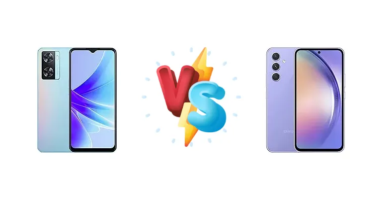 Oppo A57s vs Samsung Galaxy A54