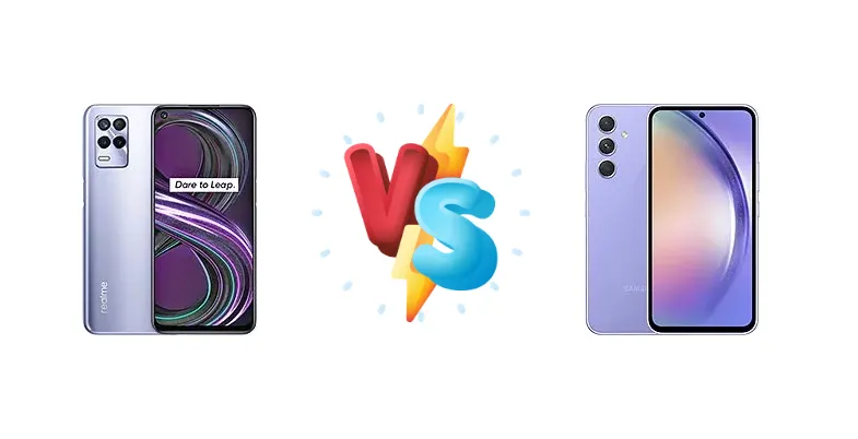 Realme 8s 5G vs Samsung Galaxy A54