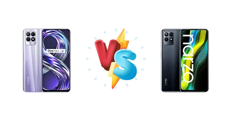 Realme 8i vs Realme Narzo 50