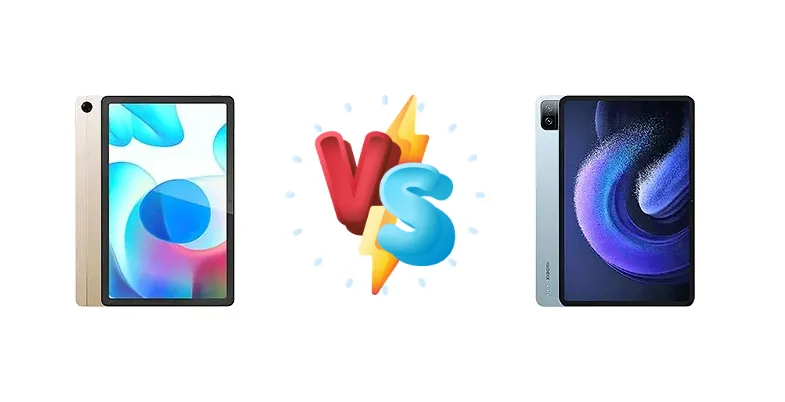 Realme Pad vs Xiaomi Pad 6