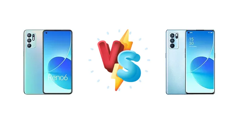 Oppo Reno6 vs Oppo Reno6 Pro 5G