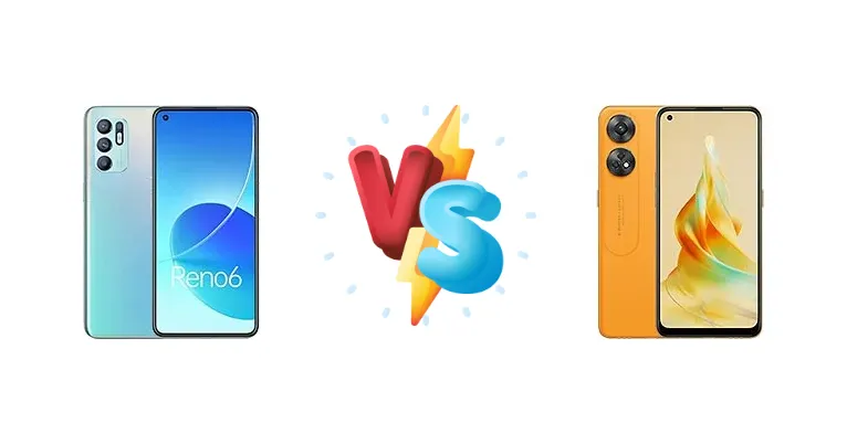 Oppo Reno6 vs Oppo Reno8 T
