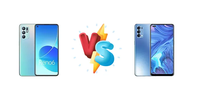Oppo Reno6 vs Oppo Reno4