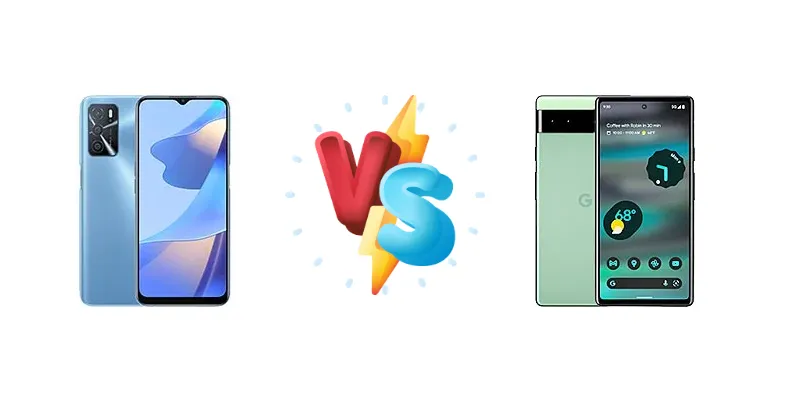 Oppo A16s vs Google Pixel 6a