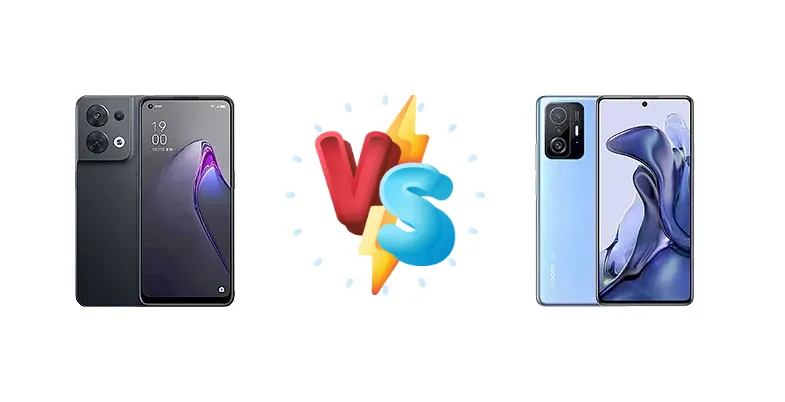 Oppo Reno8 (China) vs Xiaomi 11T