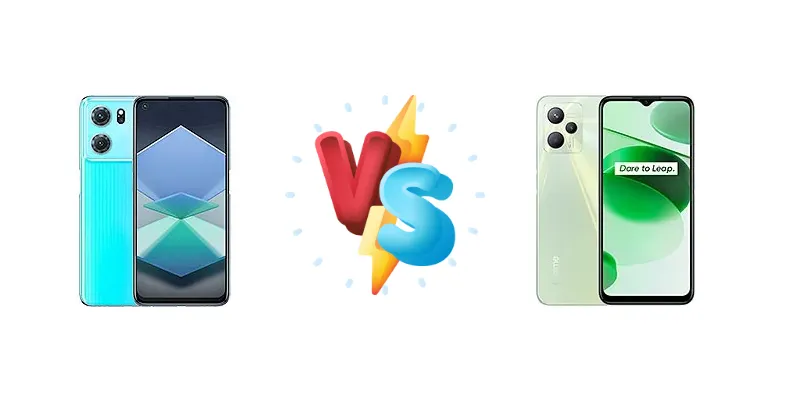Oppo K10 5G (China) vs Realme C35