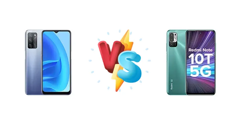 Oppo A55s vs Xiaomi Redmi Note 10T 5G