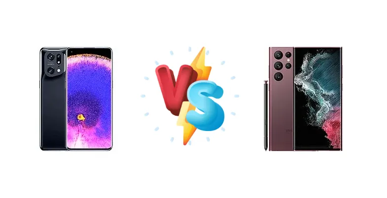 Oppo Find X5 Pro vs Samsung Galaxy S22 Ultra 5G