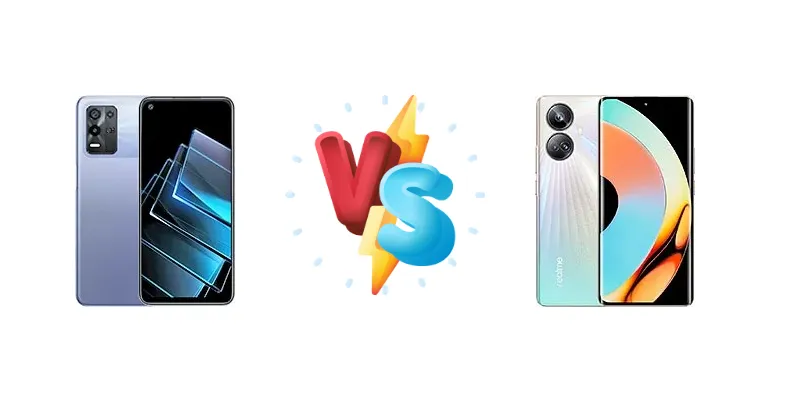 Oppo K9x vs Realme 10 Pro+