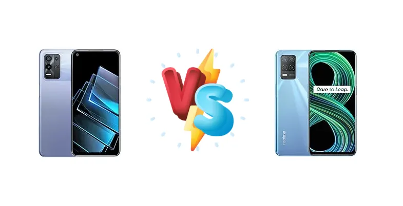 Oppo K9x vs Realme 8 5G