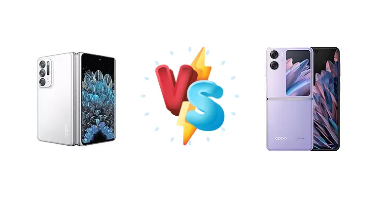 Oppo Find N vs Oppo Find N2 Flip