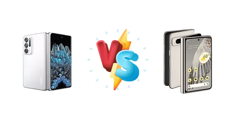 Oppo Find N vs Google Pixel Fold