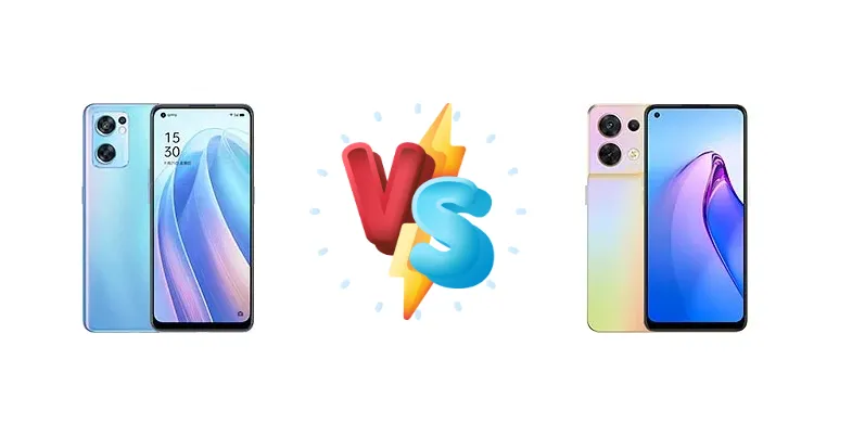 Oppo Reno7 SE 5G vs Oppo Reno8