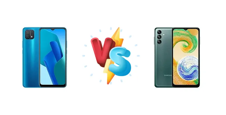 Oppo A16K vs Samsung Galaxy A04s