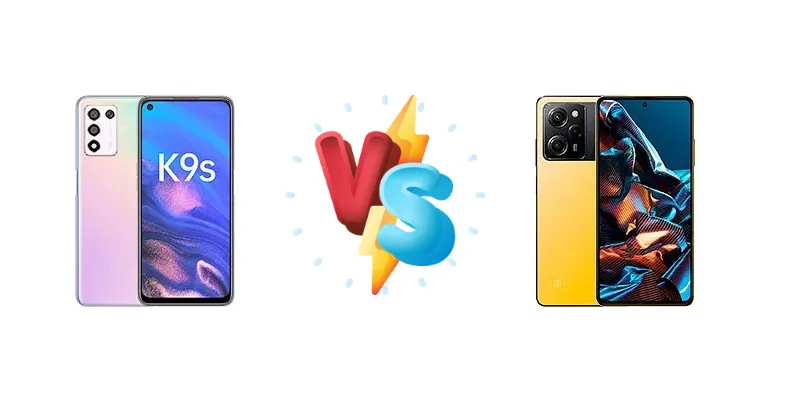 Oppo K9s vs Xiaomi Poco X5 Pro