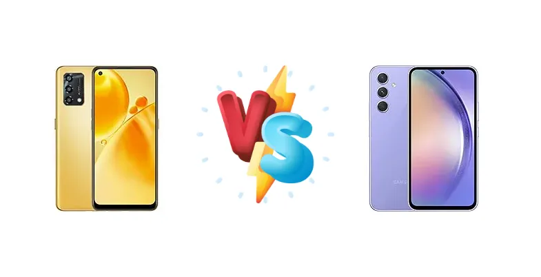 Oppo F19s vs Samsung Galaxy A54