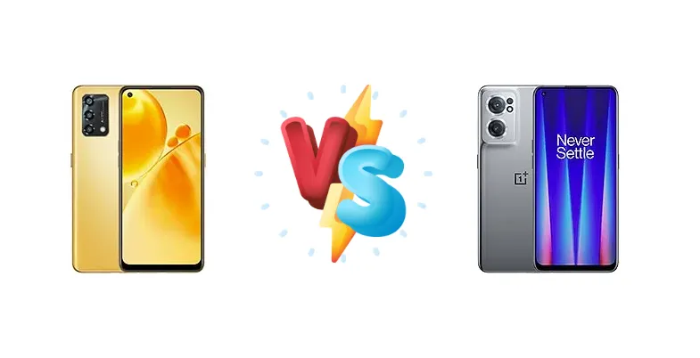 Oppo F19s vs OnePlus Nord CE 2 5G