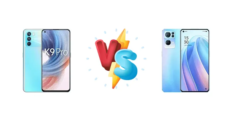 Oppo K9 Pro vs Oppo Reno7 Pro 5G