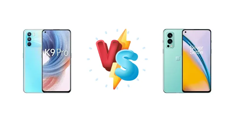 Oppo K9 Pro vs OnePlus Nord 2 5G
