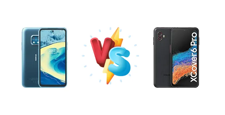 Nokia XR20 vs Samsung Galaxy XCover6 Pro