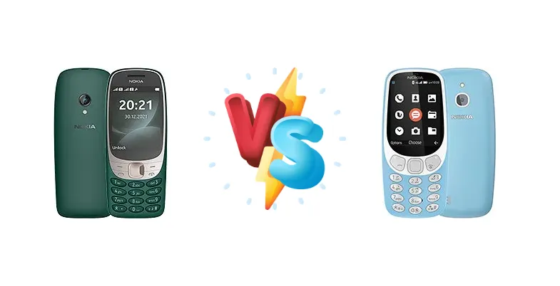 Nokia 6310 (2021) vs Nokia 3310 4G