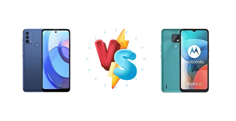 Motorola Moto E30 vs Motorola Moto E7