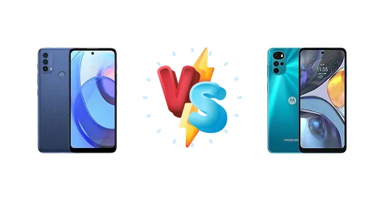 Motorola Moto E30 vs Motorola Moto G22