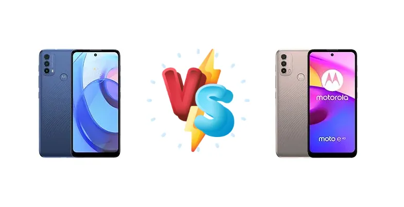 Motorola Moto E30 vs Motorola Moto E40