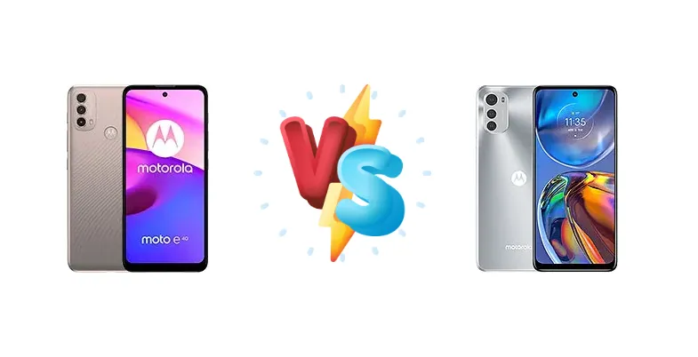 Motorola Moto E40 vs Motorola Moto E32