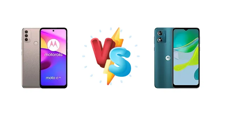 Motorola Moto E40 vs Motorola Moto E13