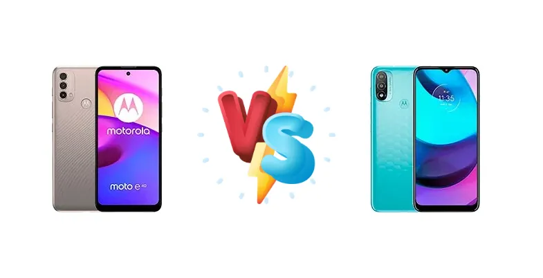 Motorola Moto E40 vs Motorola Moto E20
