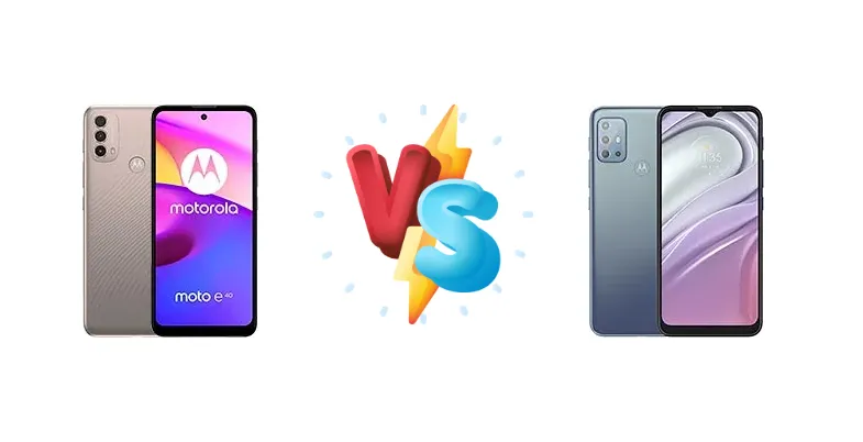 Motorola Moto E40 vs Motorola Moto G20