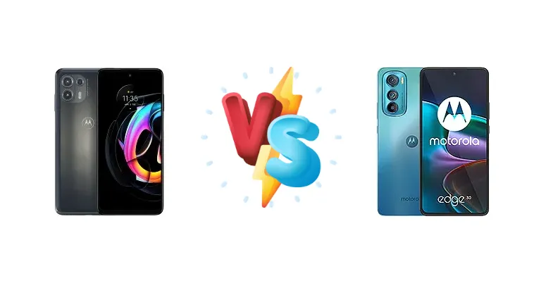 Motorola Edge 20 Fusion vs Motorola Edge 30