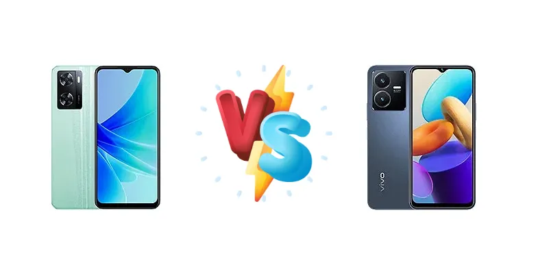 Oppo A57 4G vs vivo Y22s