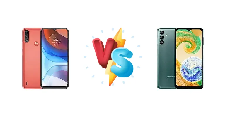 Motorola Moto E7i Power vs Samsung Galaxy A04s