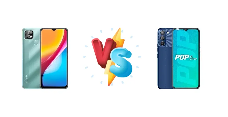Infinix Smart 5 Pro vs Tecno Pop 5 Pro