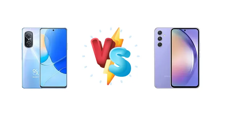 Huawei nova 9 SE vs Samsung Galaxy A54
