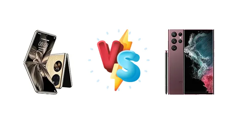 Huawei P50 Pocket vs Samsung Galaxy S22 Ultra 5G