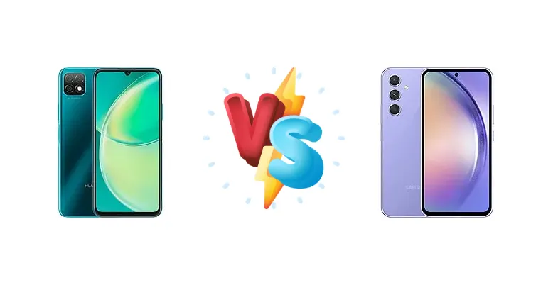 Huawei nova Y60 vs Samsung Galaxy A54
