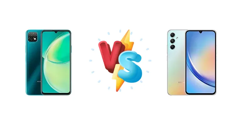 Huawei nova Y60 vs Samsung Galaxy A34