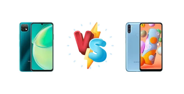 Huawei nova Y60 vs Samsung Galaxy A11
