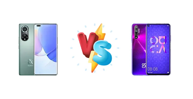 Huawei nova 9 Pro vs Huawei nova 5T