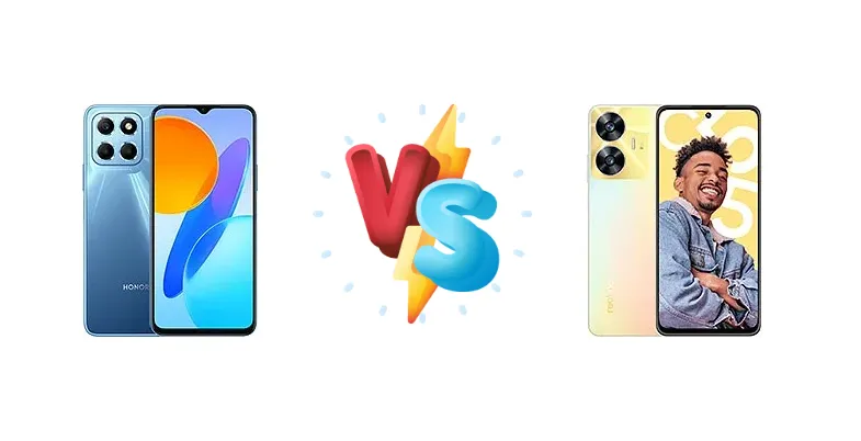 Honor X8 5G vs Realme C55