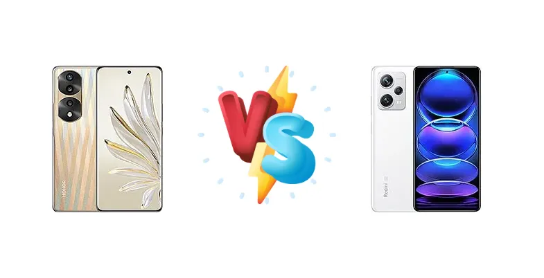 Honor 70 Pro vs Xiaomi Redmi Note 12 Pro+