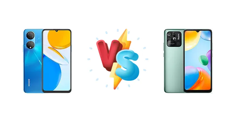 Honor X7 vs Xiaomi Redmi 10C
