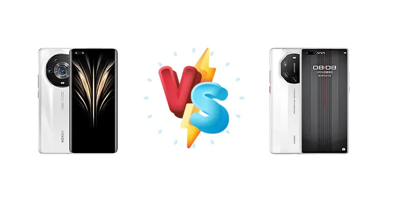 Honor Magic4 Ultimate vs Huawei Mate 40 RS Porsche Design