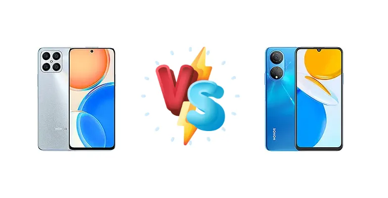 Honor X8 vs Honor X7